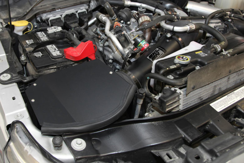 Ford F450 Super Duty Performance Air Intake - K&N Engineering - Blackhawk - Black - `11-`16